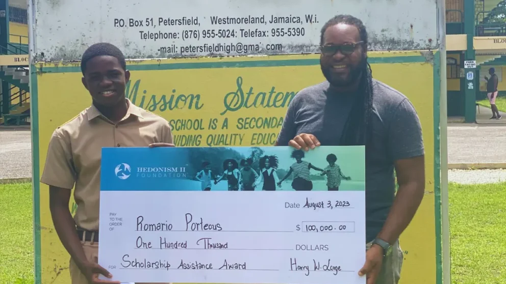 Celebrating Two New Scholarship Awardees – Congratulations Romario and Joshua!